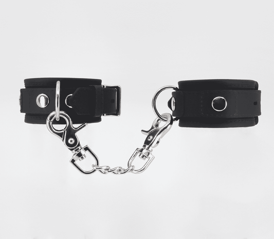 Love In Leather Heavyweight Silicone Wrist Cuffs Cuffs And Restraints