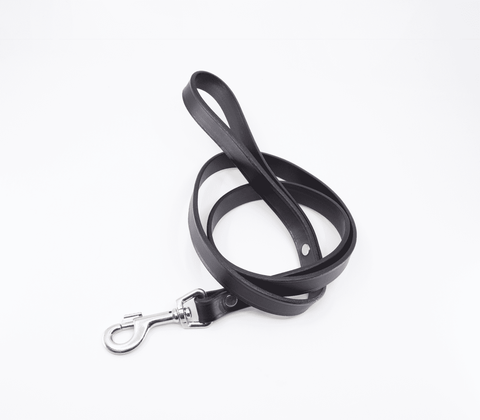 Love In Leather Classic Long Leather Bondage Lead - Collars and Leads