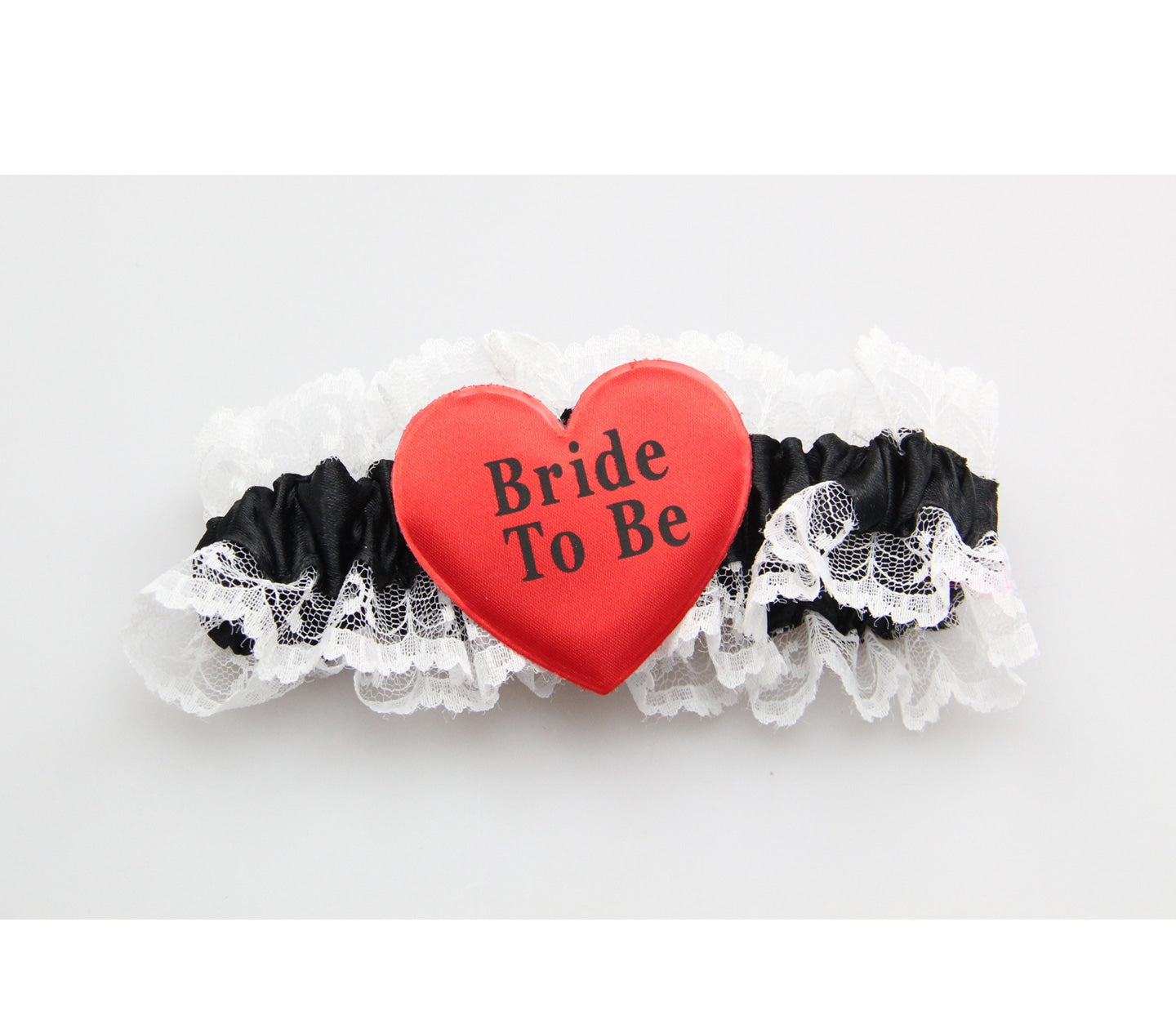 Love In Leather Bride to Be Sexy Leg Garter White Fishnet and Thigh Highs