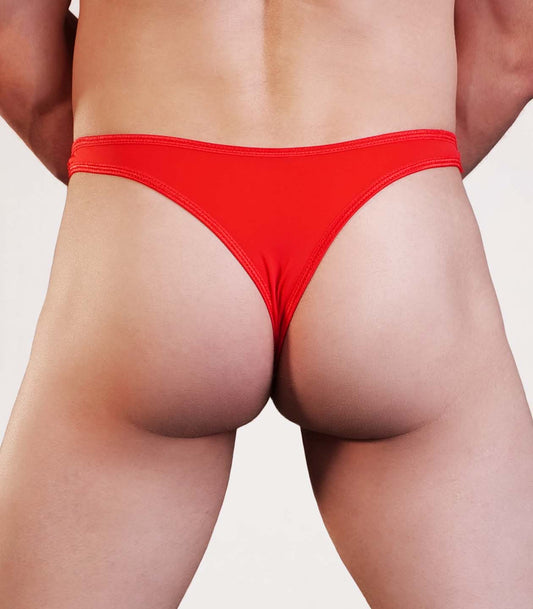 Love In Leather Plain Mens Lycra G-String L/XL Jocks and G-Strings