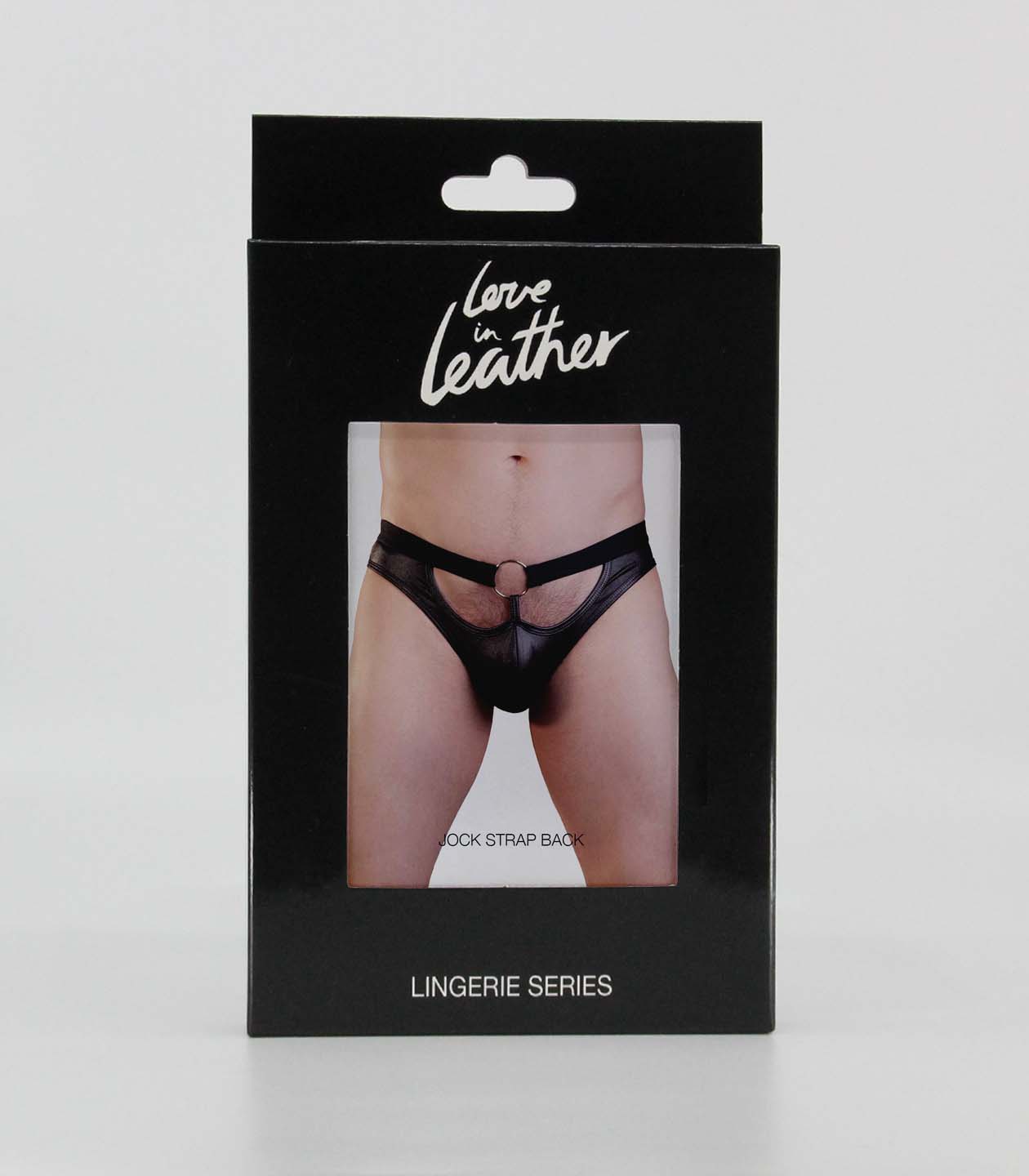 Love In Leather Mens Wet Look Jock Strap Underwear His Fetish