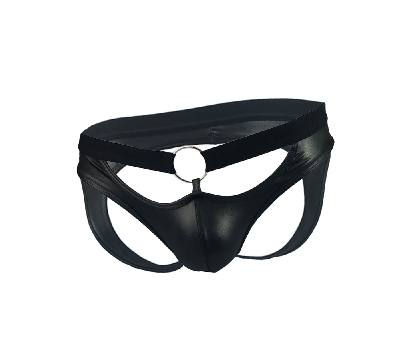Love In Leather Mens Wet Look Jock Strap Underwear His Fetish