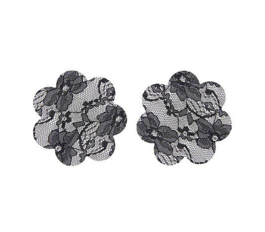 Love In Leather Sheer Lace Womens Nipple Covers Default Title Breast and Nipple Toys