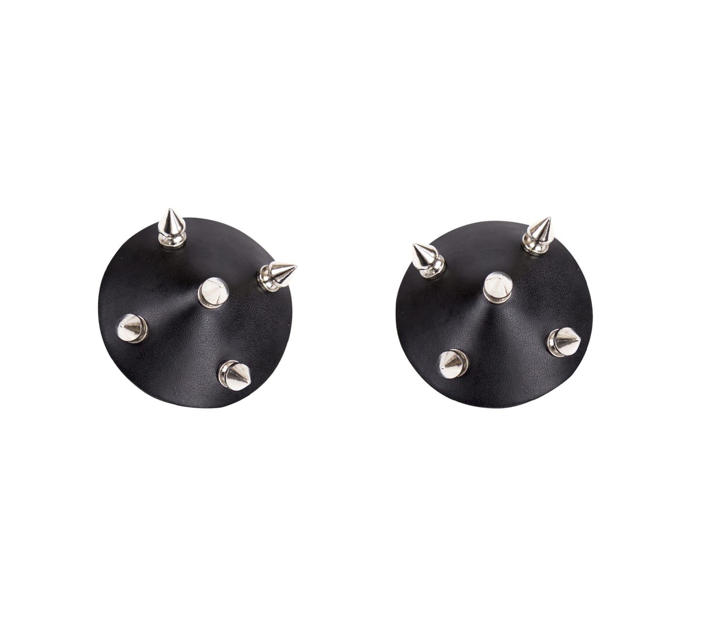 Love In Leather Faux Leather Studded Nipple Covers Default Title Breast and Nipple Toys