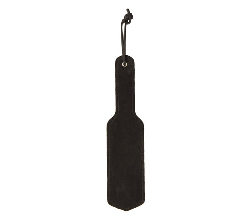 Love In Leather Fetish Play Suede Leather Paddle - Paddles And Slappers