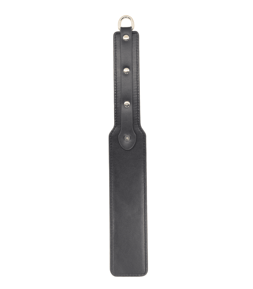 Love In Leather BDSM Paddle With Coloured Hardware Gold Paddles And Slappers