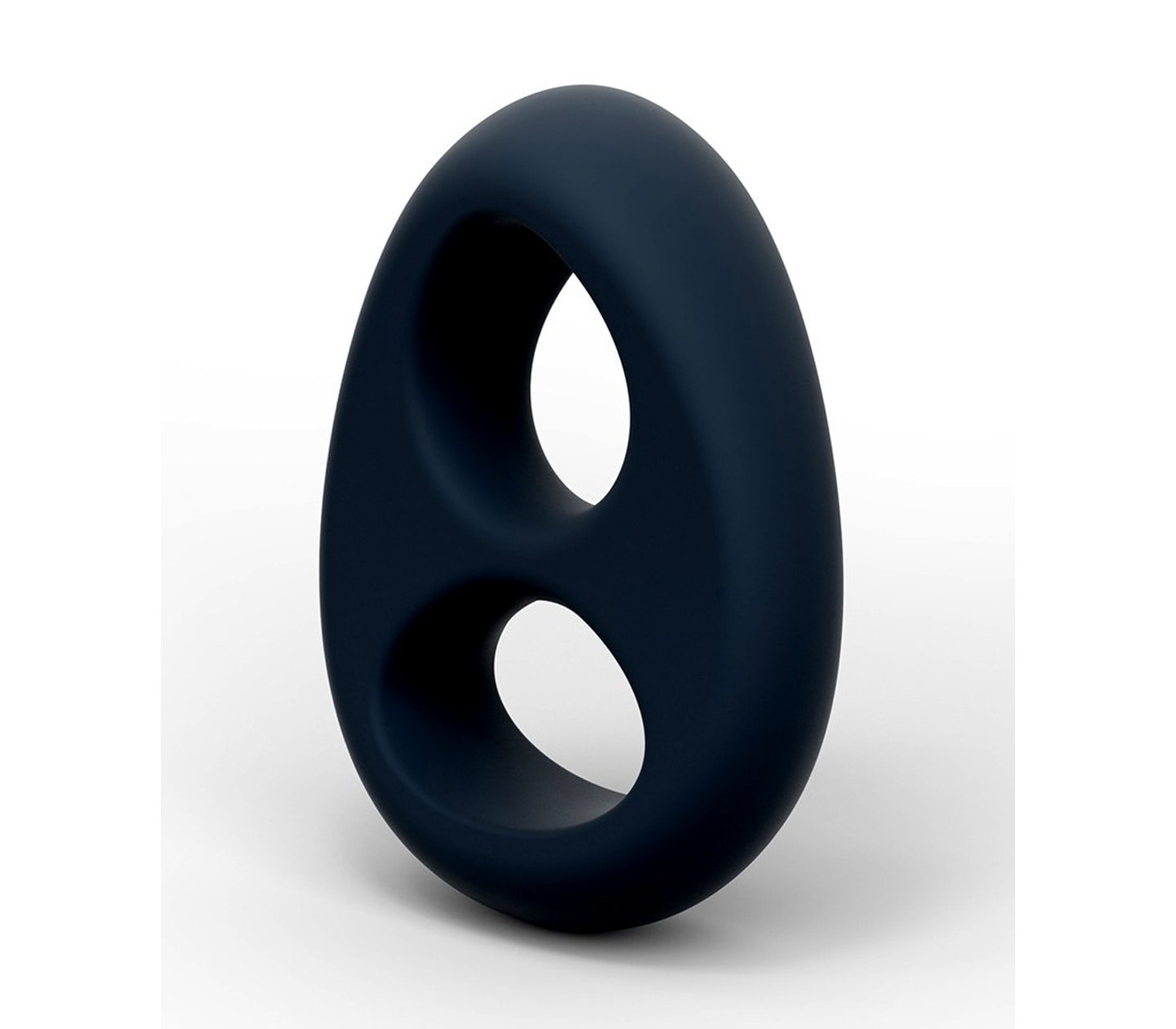 Love In Leather Tear Drop Figure 8 Mens Cock Ring Stretchy Cock Rings