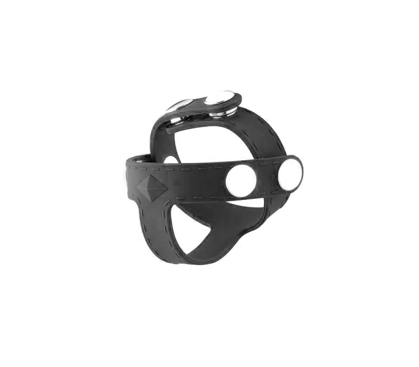 Love In Leather Silicone Male Cock & Ball Devider Default Title Cock Rings