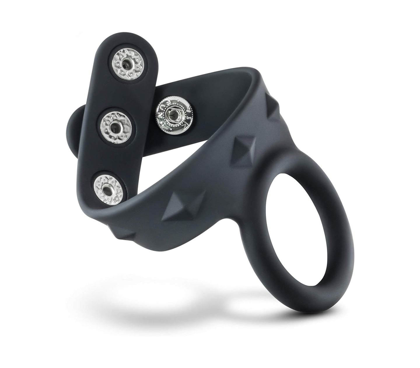 Love In Leather Adjustable Silicone Cock Rings Stretchy Cock Rings