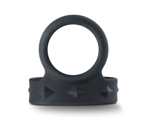 Love In Leather Adjustable Silicone Cock Rings Stretchy Cock Rings