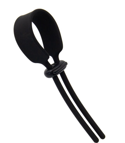 Love In Leather Lasso Style Adjustable Cock Ring - Cock Rings