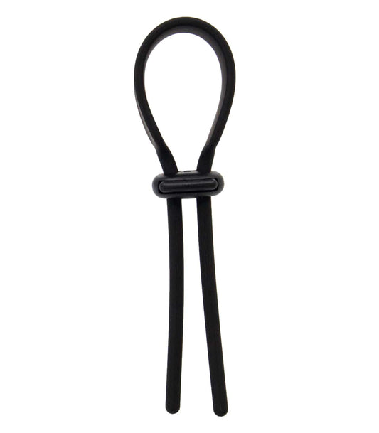 Love In Leather Lasso Style Adjustable Cock Ring - Cock Rings