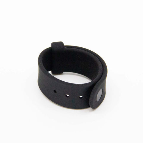 Love In Leather Adjustable Silicone Cock Bang - Cock Rings