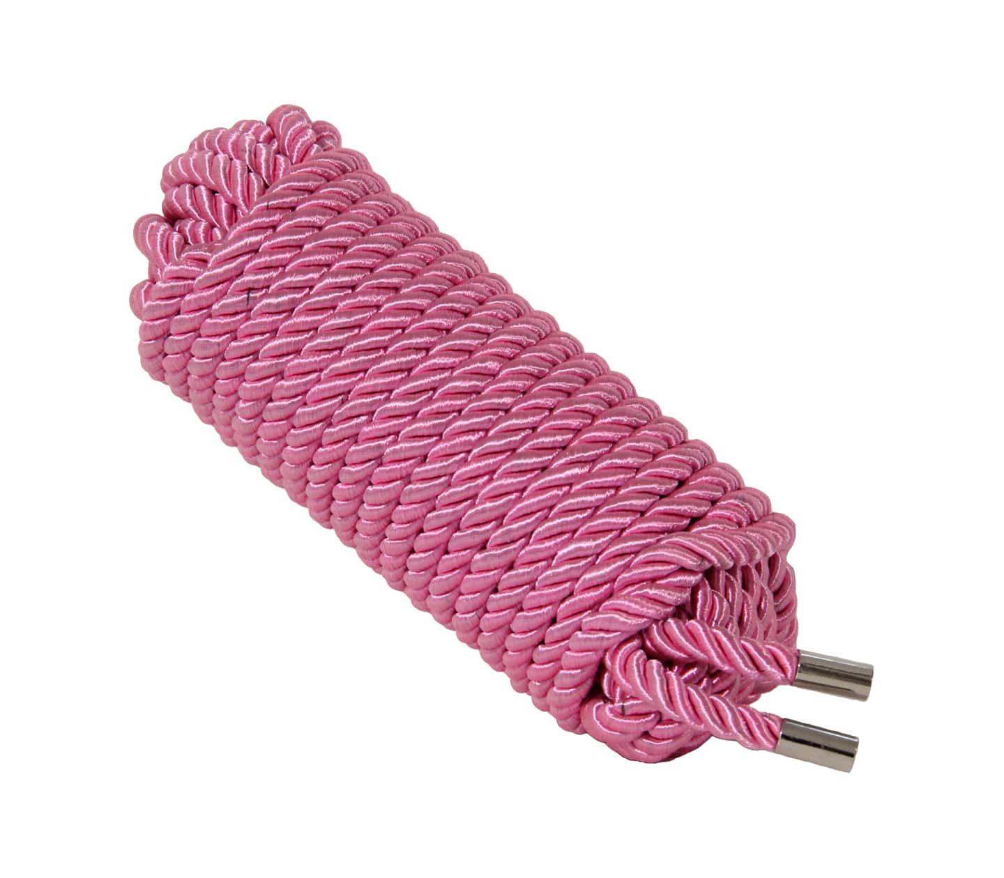 Love In Leather Silky Bondage Play Rope 10m Pink Cuffs And Restraints