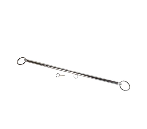 Love In Leather Silver Adjustable Spreader Bar - Spreaders and Hangers