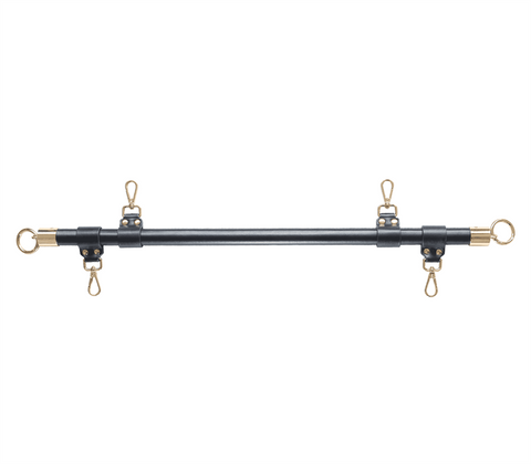Love In Leather Faux Leather BDSM Bar Shackle - Spreaders and Hangers