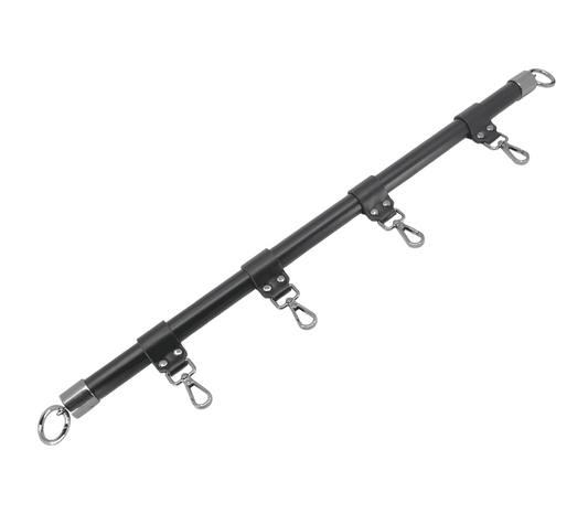 Love In Leather Faux Leather BDSM Bar Shackle - Spreaders and Hangers