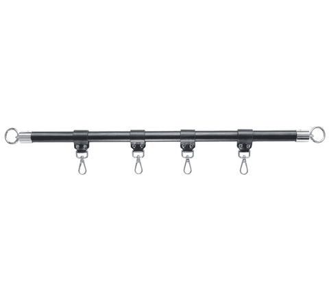 Love In Leather Faux Leather BDSM Bar Shackle - Spreaders and Hangers
