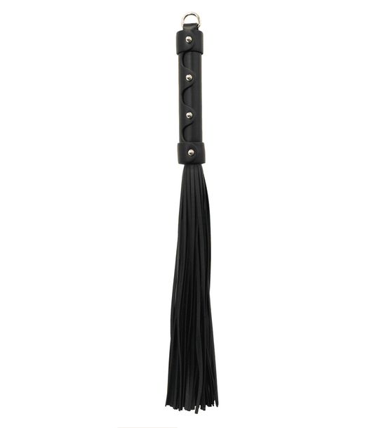 Love In Leather BDSM Flogger With Coloured Hardware Whips And Crops