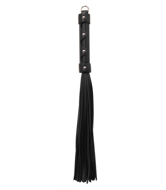 Love In Leather BDSM Flogger With Coloured Hardware Whips And Crops