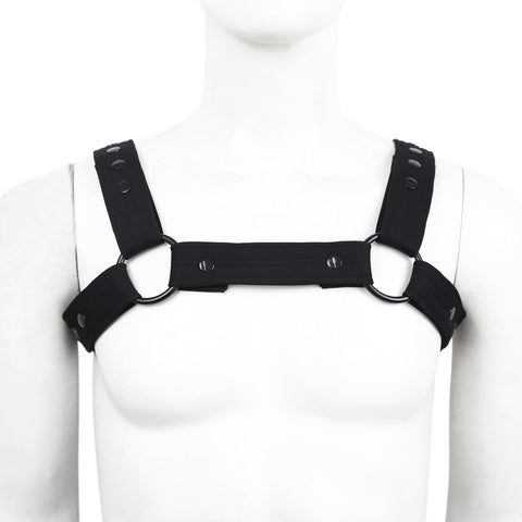 Love In Leather Mens Neoprene Bulldog Brace - Cuffs And Restraints