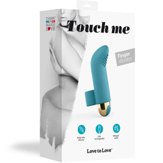 LOVE TO LOVE Touch Me - Targeted G-Spot Pleasure Vibrator - Finger and Tongue Vibrators