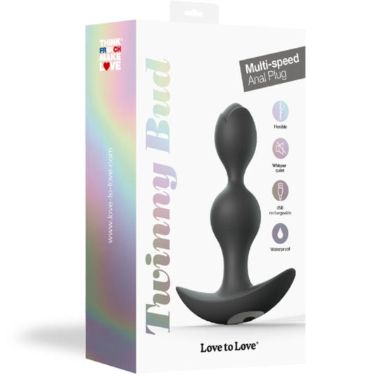 LOVE TO LOVE Twinny Bud Anal Plug - Prostate Toys
