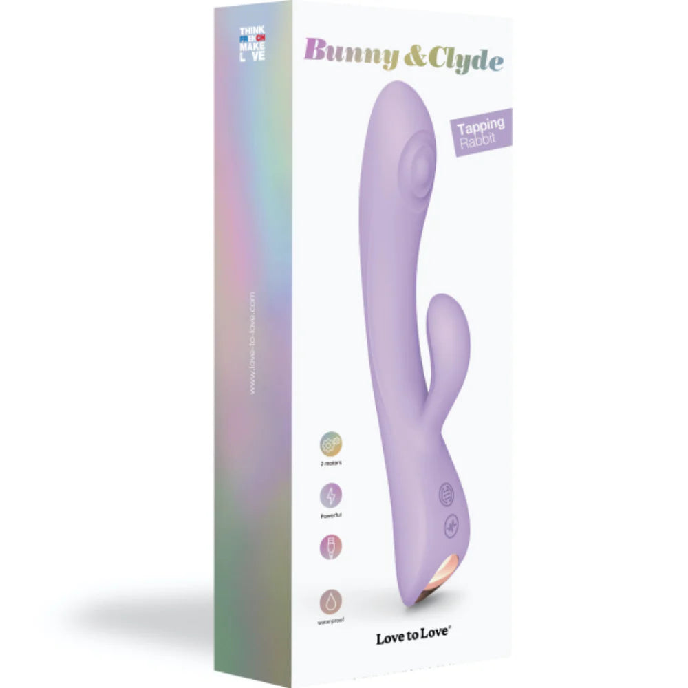 LOVE TO LOVE Bunny and Clyde Rabbit Vibrator Rabbit Vibrators
