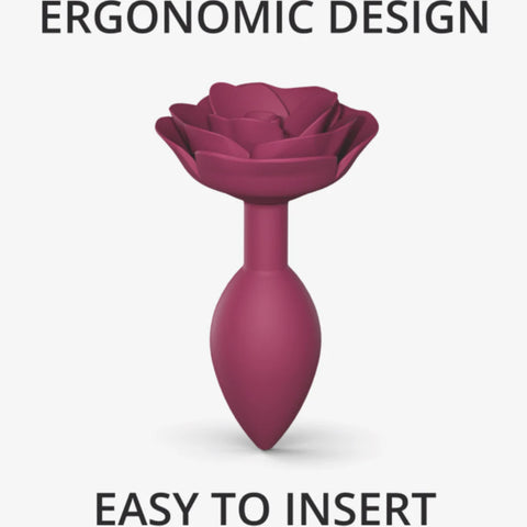 OPEN ROSES - Elegant Silicone Anal Pleasure Plug - Butt Plugs