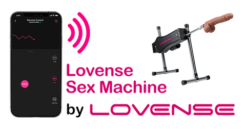 Lovense App Controlled BDSM Play Sex Machine - Remote Control Vibrators