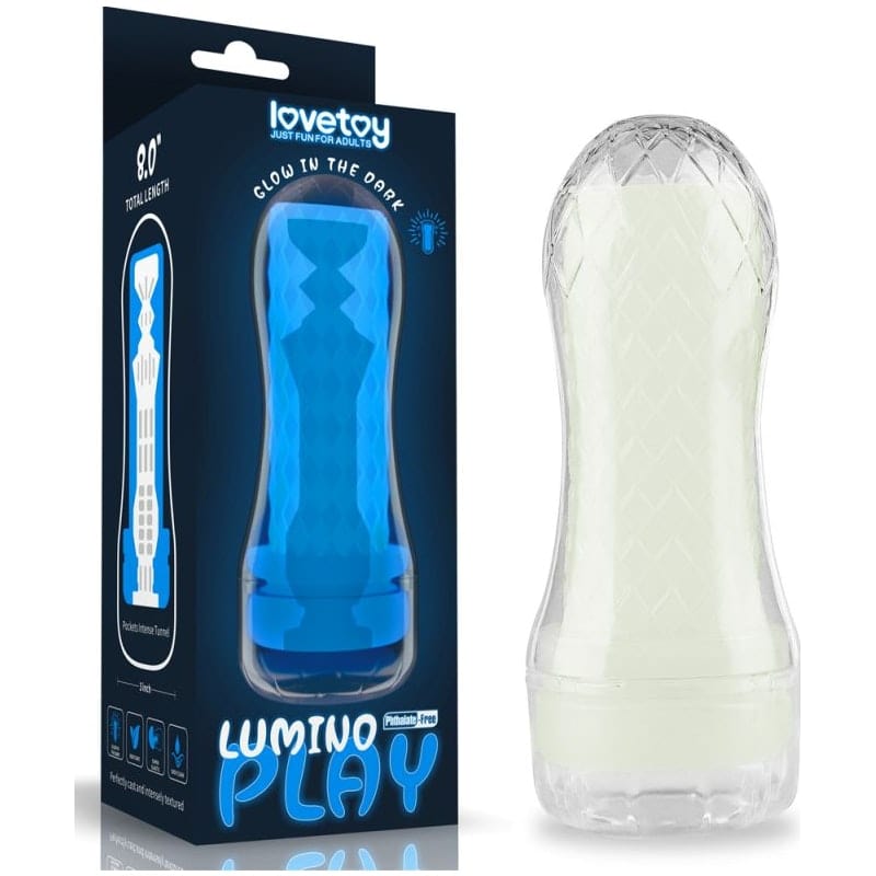 Lovetoy Lumino Play Mens Pocket Masturbator Masturbators and Strokers