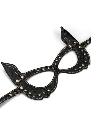 Lovetoy Adjustable PU Leather Bunny Mask - Masks And Blindfolds