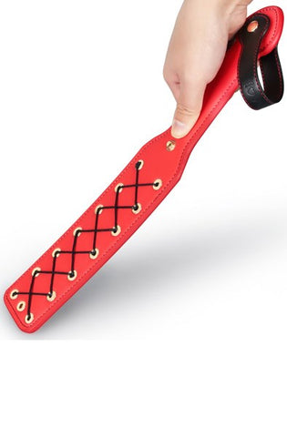 Lovetoy 15 Inches Rebellion Reign Bondage Rope Paddle - Paddles And Slappers