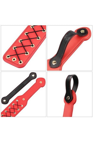 Lovetoy 15 Inches Rebellion Reign Bondage Rope Paddle - Paddles And Slappers