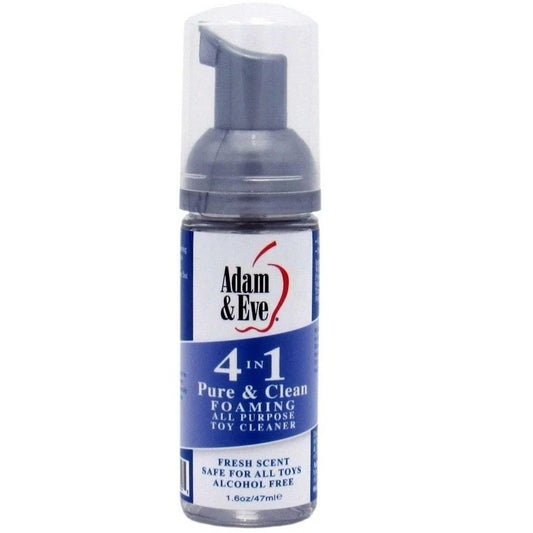 Adam & Eve Pure & Clean Foaming Cleaner 237ml - Adult Toy Cleaner