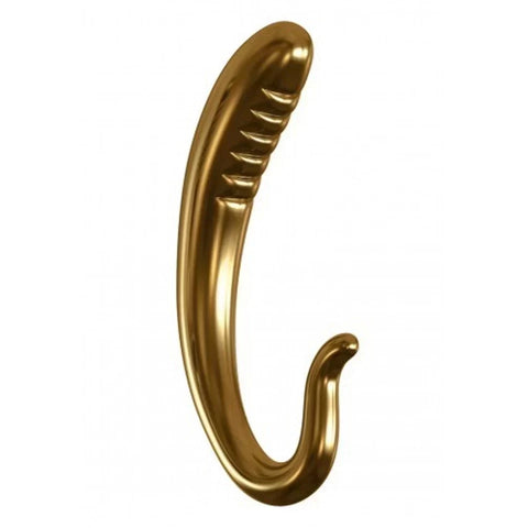 Pipedream Icicles Gold Edition G03 Glass Prostate Vibrator - Glass Sex Toys