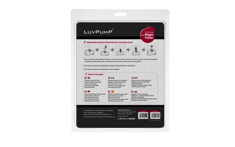 LuvPump Brass Pistol Penis Pump with Gauge & Hose - Penis Pumps And Stretchers
