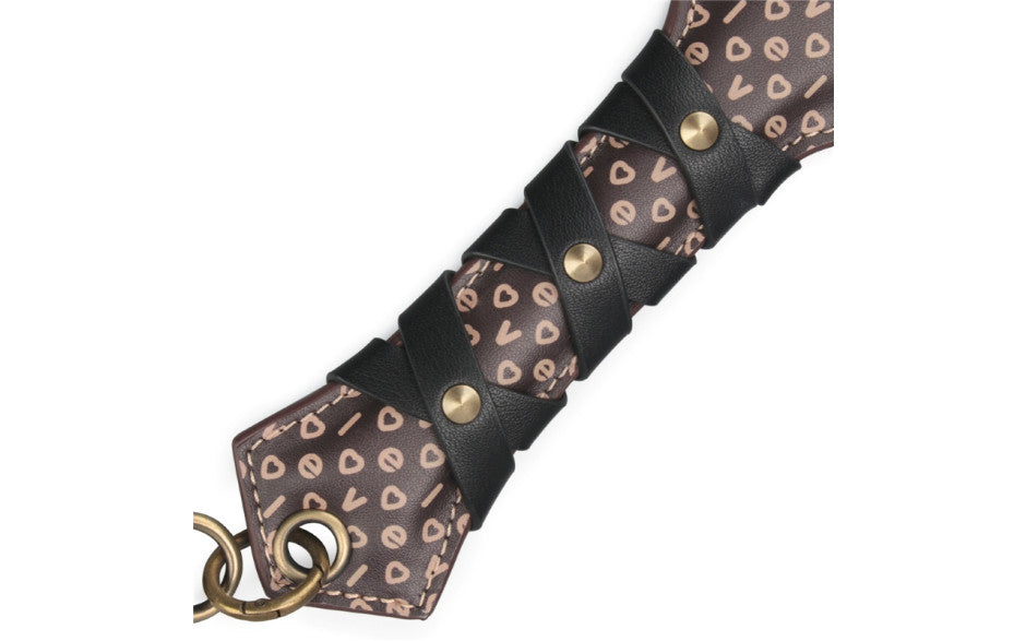 Lovetoy 23.5 Inches PU Leather Rebellion Reign Flogger - Whips And Crops