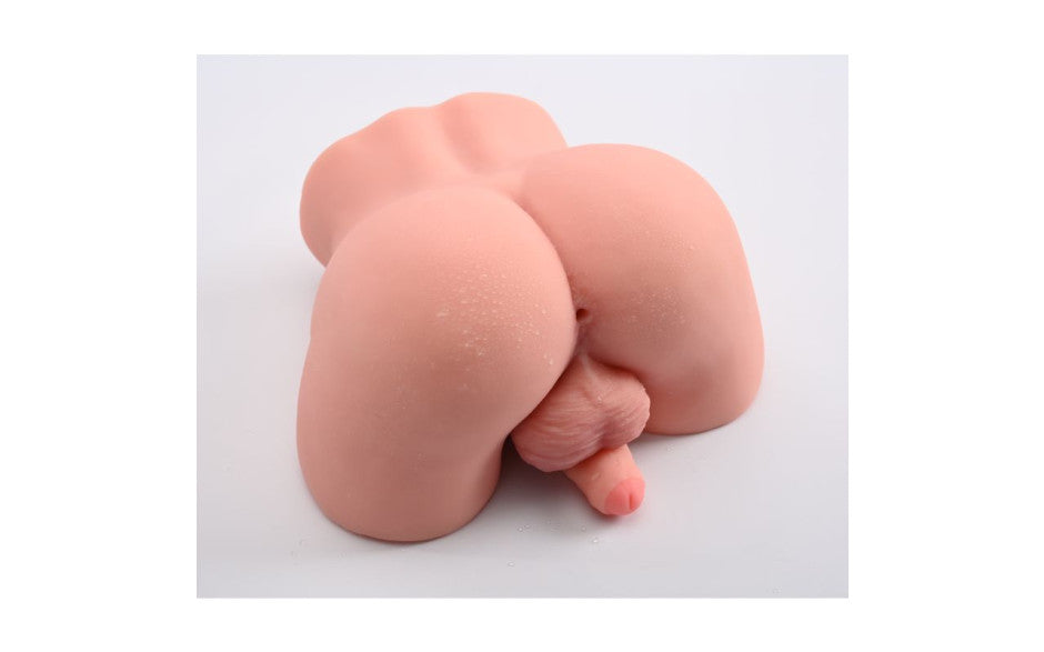 Doc Johnson Lorenzo Male Torso with Cock and Balls - Masturbators and Strokers