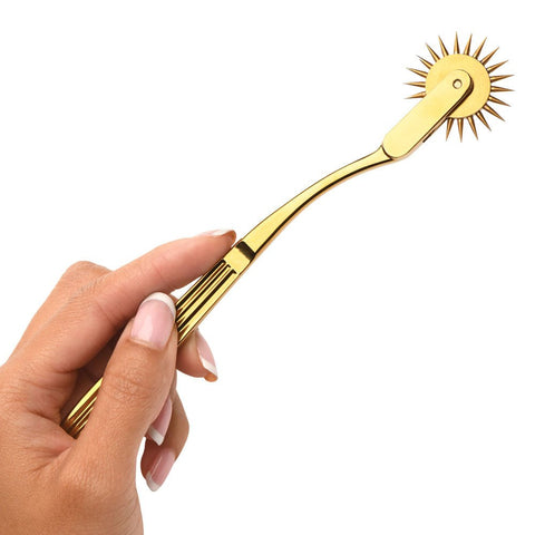 XR Brands Master Series Gold Sensation Wartenberg Wheel - Dental and Clinical