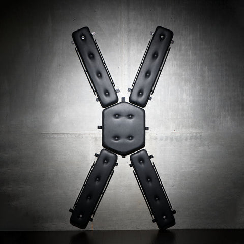 XR Brands Master Series Master St Andrew's Cross Bondage Play Furniture - Sex Furniture