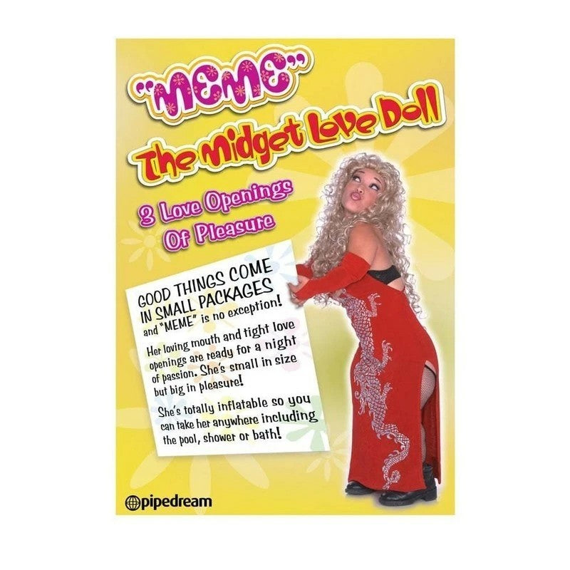 Pipedream Meme The Midget Inflatable Love Doll Love Dolls