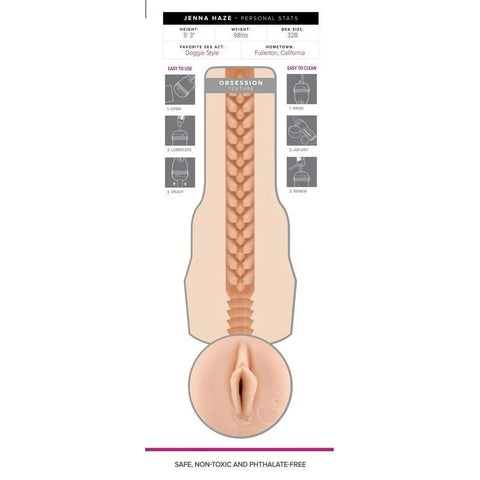 Fleshlight Girls Jenna Haze Porn Star Realistic Mens Masturbator - Masturbators and Strokers