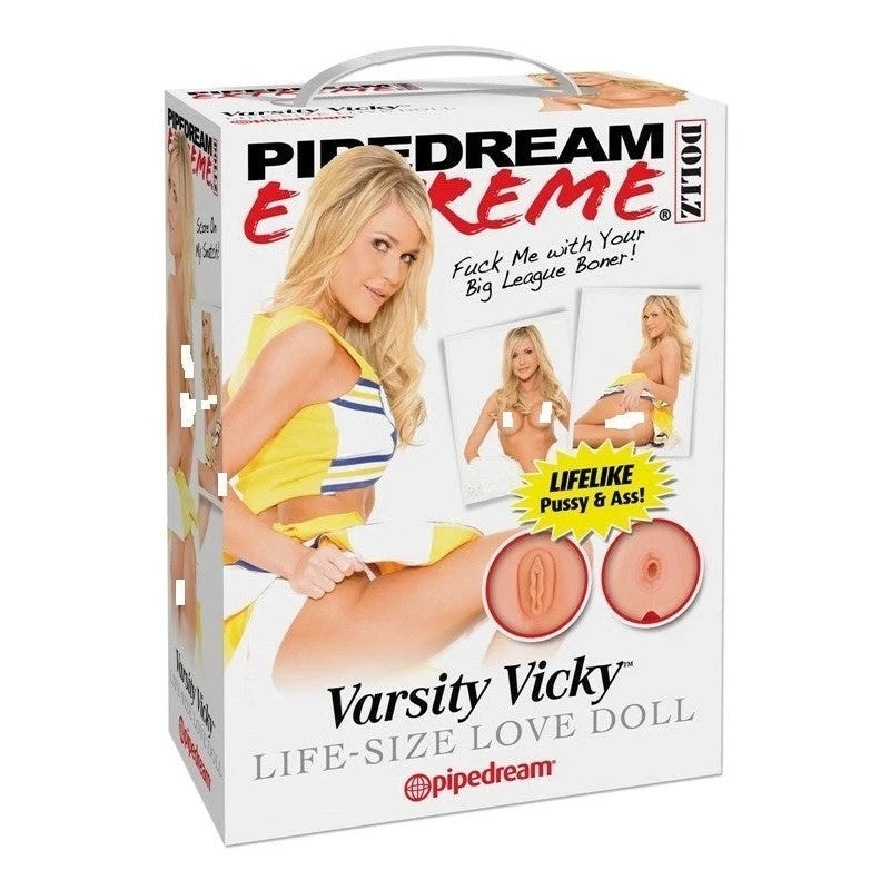 Pipedream Extreme Dollz Varsity Vicky Life Size Sex Doll Love Dolls