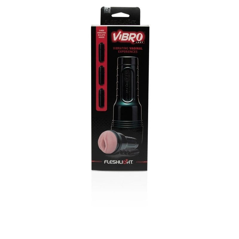 Fleshlight Vibro Pink Lady Touch Realistic Vagina Stroker Masturbators and Strokers