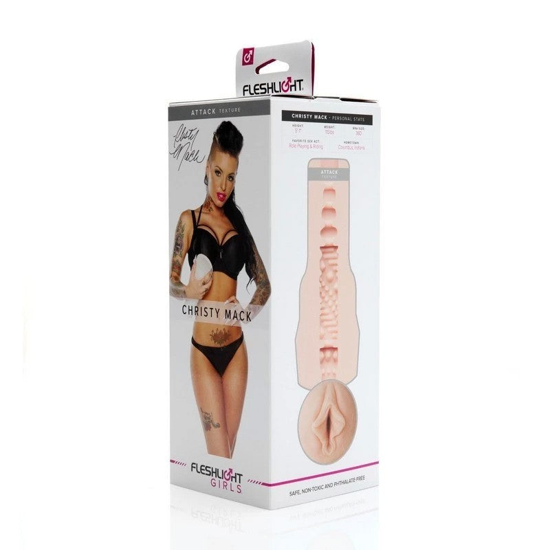 Fleshlight Girls Christy Mack Attack Mens Masturbator Fleshlight Male Masturbators