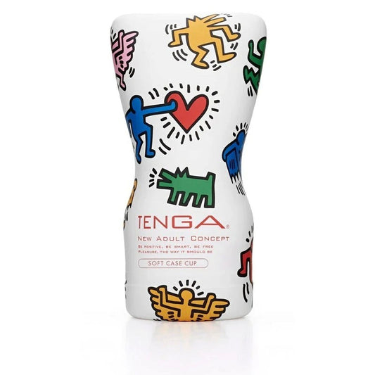 Tenga Soft Tube Cup - Keith Haring Limited Edition - Masturbators and Strokers