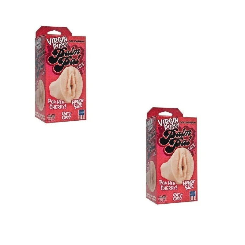 Doc Johnson Palm Pal UR3 Virgin Pussy Realistic Stroker Masturbators and Strokers