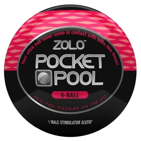 Zolo 8-Ball Pocket Pool - Compact Pleasure on the Go - Masturbators and Strokers