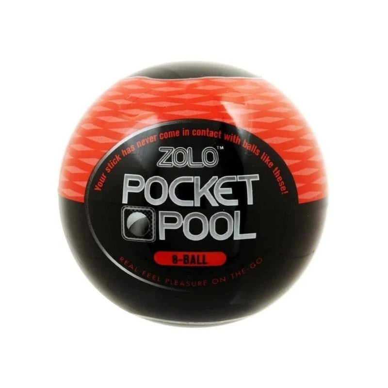 Zolo 8-Ball Pocket Pool - Compact Pleasure on the Go Masturbators and Strokers